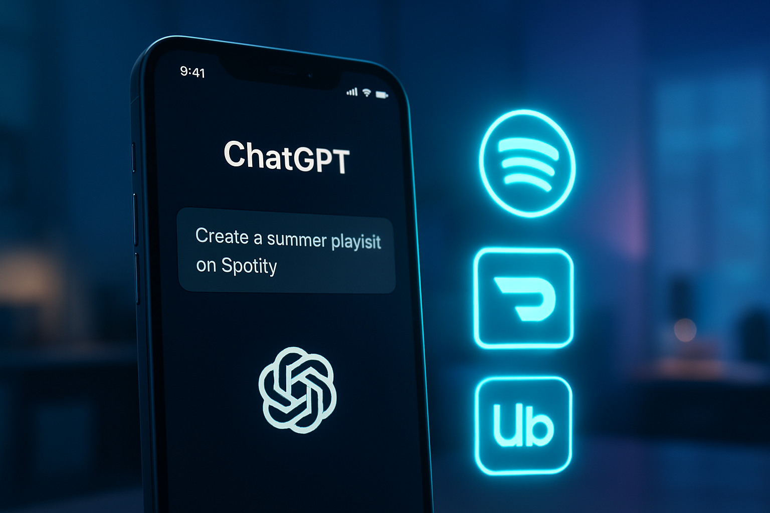 How to Use New ChatGPT App Integrations: Spotify, DoorDash, and Uber